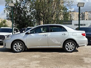 2010 Toyota Corolla X (E140, E150) Рестайлинг, серебристый, 539000 рублей, вид 5