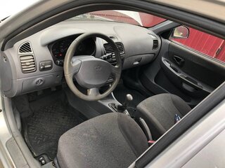 2006 Hyundai Accent ТагАЗ II, серый, 540000 рублей, вид 4