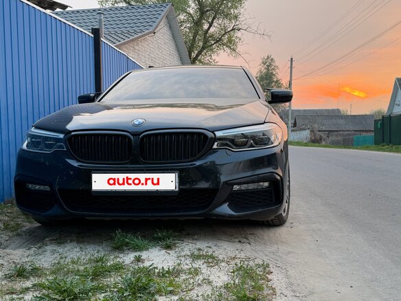 2018 BMW 5 серии 530i xDrive VII (G30/G31/G38), чёрный - вид 5