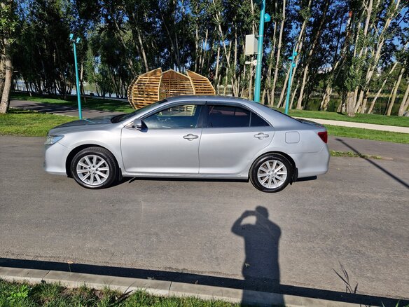 2012 Toyota Camry VII (XV50), серебристый, 1472000 рублей - вид 9