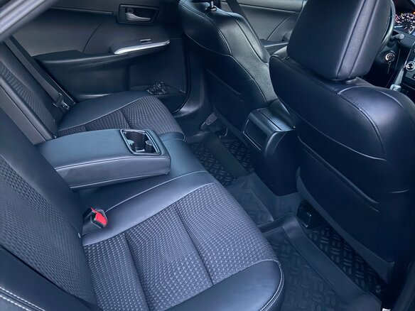 2013 Toyota Camry US Market VII (XV50), чёрный - вид 5
