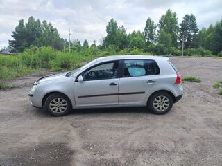 2006 Volkswagen Golf V, серебристый, 400000 рублей, вид 5