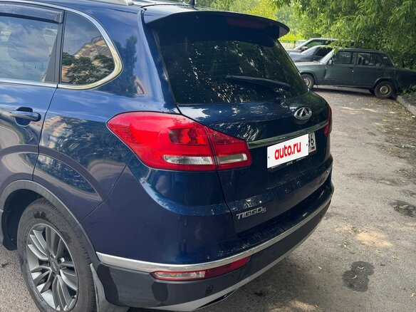 2018 Chery Tiggo 5 I Рестайлинг, синий, 1200000 рублей - вид 4