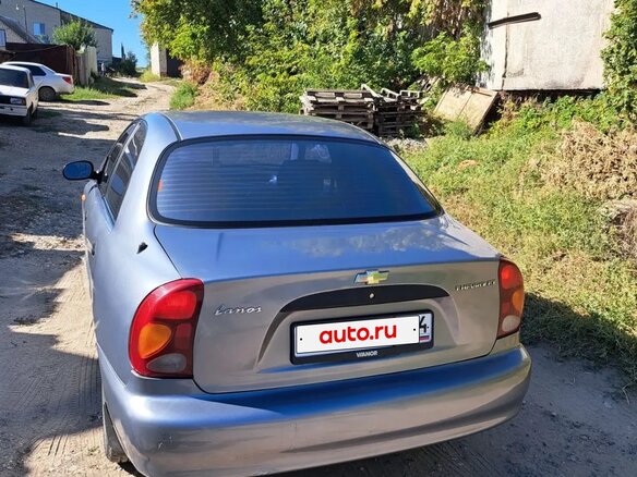 2008 Chevrolet Lanos I, серебристый, 235000 рублей - вид 5