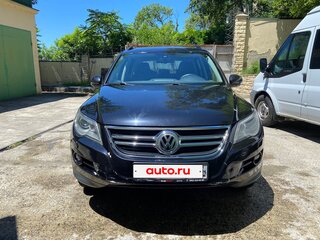 2009 Volkswagen Tiguan I, чёрный, 850000 рублей, вид 1