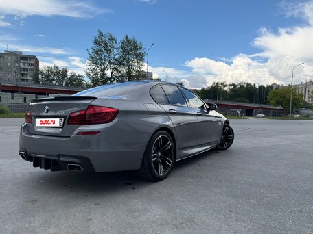 2016 BMW 5 серии 528i xDrive VI (F10/F11/F07) Рестайлинг, серый, 2750000 рублей, вид 5