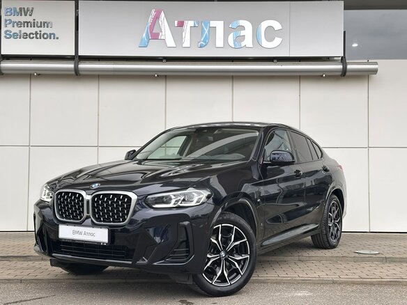 2024 BMW X4 25i II (G02) Рестайлинг, чёрный, 6490000 рублей