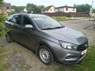 2018 Lada (ВАЗ) Vesta SW Cross I, серый, 760000 рублей, вид 3
