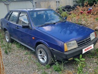 1998 Lada (ВАЗ) 21099, синий, 111111 рублей, вид 1