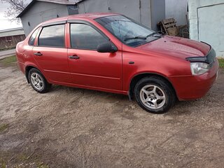 2006 Lada (ВАЗ) Kalina I, красный, 370000 рублей, вид 5