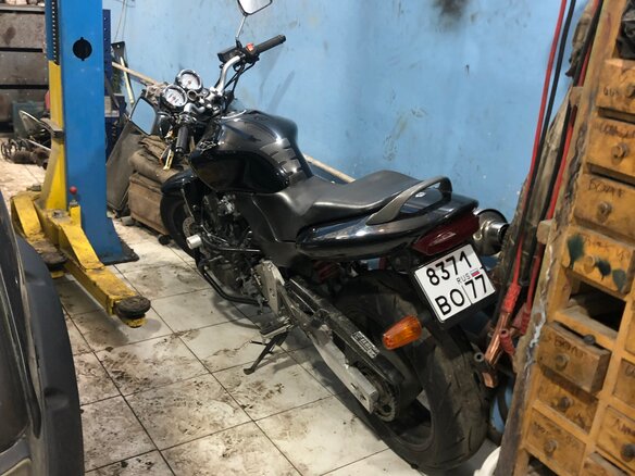 2001 Honda CB 600F Hornet, чёрный, 350000 рублей - вид 2