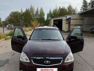 2011 Lada (ВАЗ) Priora I, красный, 155000 рублей, вид 1
