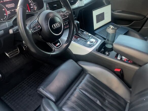 2017 Audi A6 IV (C7) Рестайлинг, серый, 2300000 рублей - вид 14