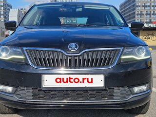2018 Skoda Rapid I Рестайлинг, чёрный, 1375000 рублей, вид 2