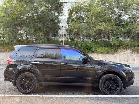 2010 Subaru Forester III Рестайлинг, чёрный, 1250000 рублей, вид 4