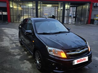 2014 Lada (ВАЗ) Granta Sport I, чёрный, 680000 рублей, вид 3