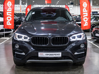 2016 BMW X6 30d II (F16), серый, 3849700 рублей, вид 3