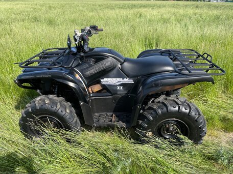 2013 Yamaha Grizzly 700, чёрный, 690000 рублей, вид 3