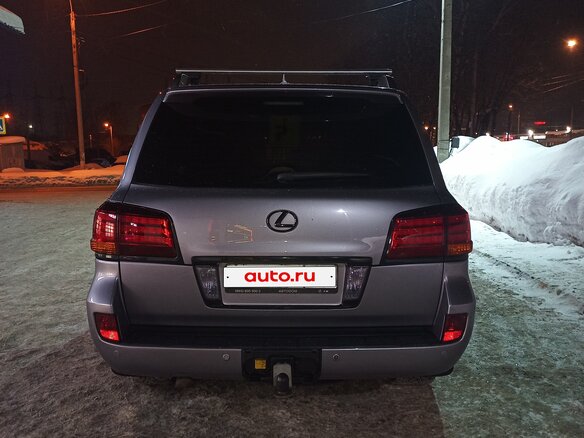 2008 Lexus LX 570 III, серый, 3800000 рублей - вид 5