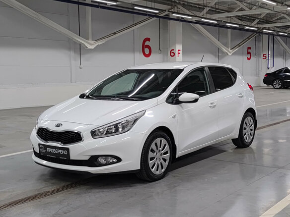 2015 Kia Ceed II, белый