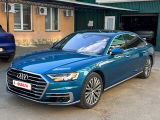 2019 Audi A8 Long 50 TDI IV (D5), синий, 8000000 рублей, вид 1