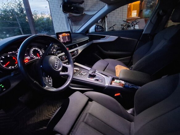 2018 Audi A4 V (B9), белый, 2250000 рублей - вид 6