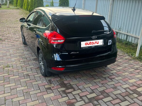 2017 Ford Focus III Рестайлинг, чёрный, 1000000 рублей - вид 5
