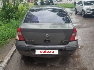 2005 Renault Symbol I Рестайлинг, серый, 220000 рублей, вид 3