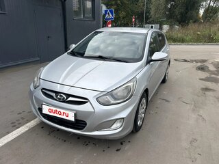 2011 Hyundai Solaris I, серебристый, 599000 рублей, вид 2