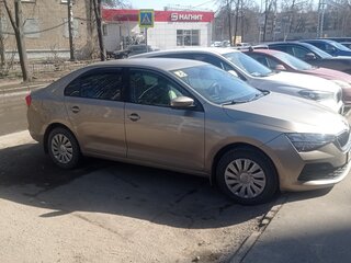 2021 Skoda Rapid II, коричневый, 1550000 рублей, вид 2