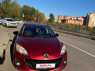 2013 Mazda 3 II (BL) Рестайлинг, красный, 850000 рублей, вид 1