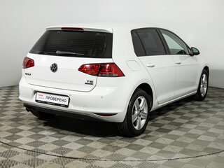 2013 Volkswagen Golf VII, белый, 1199700 рублей, вид 5
