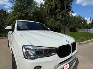 2015 BMW X3 20d xDrive II (F25) Рестайлинг, белый, 1750000 рублей, вид 4