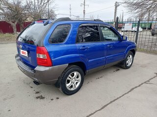 2004 Kia Sportage II, синий, 700000 рублей, вид 4
