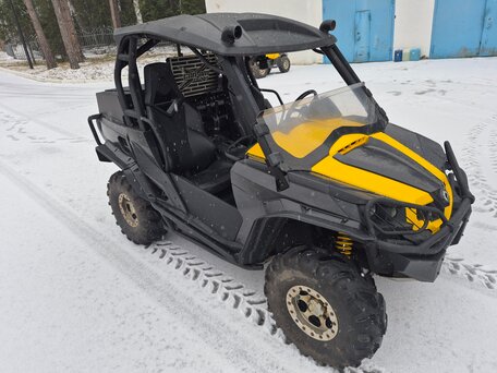 2011 BRP Can-Am Commander 1000, жёлтый, 1100000 рублей, вид 2