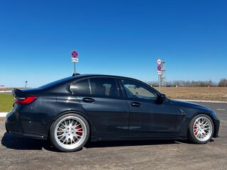 2021 BMW M3 Competition Package VI (G80), чёрный, 8200000 рублей, вид 3