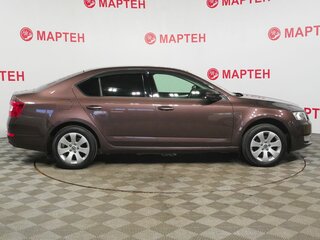 2013 Skoda Octavia III (A7), коричневый, 898000 рублей, вид 4