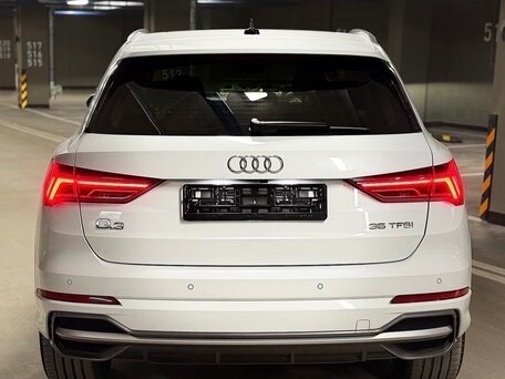 2022 Audi Q3 35 TFSI II (F3), белый, 2550000 рублей, вид 4