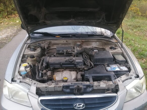2008 Hyundai Accent ТагАЗ II, бежевый, 320000 рублей - вид 5