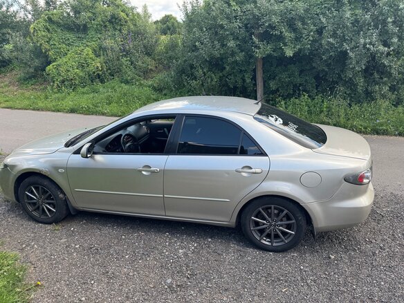2007 Mazda 6 I (GG) Рестайлинг, золотистый, 800000 рублей - вид 3