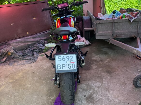 2025 Royal Enfield Guerrilla 450, чёрный, 420000 рублей - вид 7