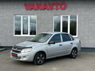 2013 Lada (ВАЗ) Granta I, серебристый, 270000 рублей, вид 1