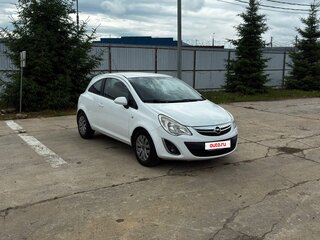 2012 Opel Corsa D Рестайлинг II, белый, 620000 рублей, вид 3