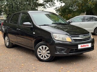 2015 Lada (ВАЗ) Granta I, чёрный, 420000 рублей, вид 1