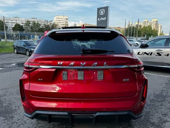 2023 Haval F7 I Рестайлинг, красный - вид 5