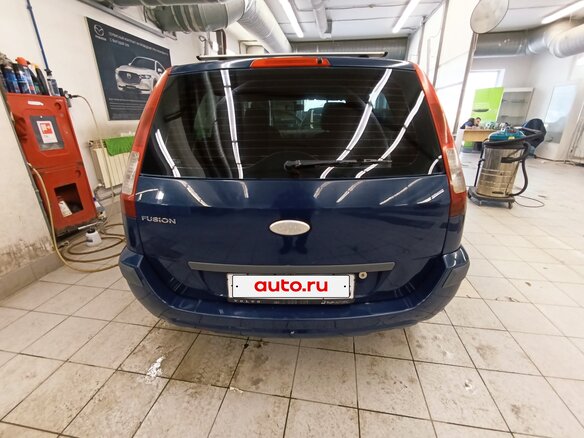 2008 Ford Fusion I Рестайлинг, синий, 387000 рублей - вид 1