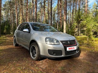 2007 Volkswagen Golf V, серебристый, 560000 рублей, вид 3