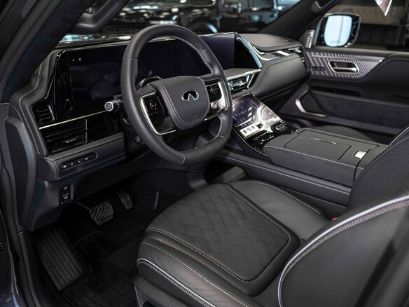 2026 Infiniti QX80 II, серый, 15953697 рублей - вид 10
