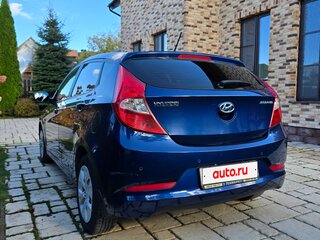 2014 Hyundai Solaris I Рестайлинг, синий, 850000 рублей, вид 5