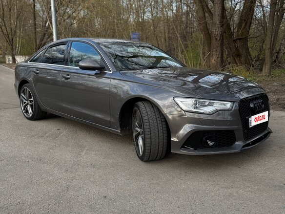 2011 Audi A6 IV (C7), серый, 1820000 рублей - вид 1